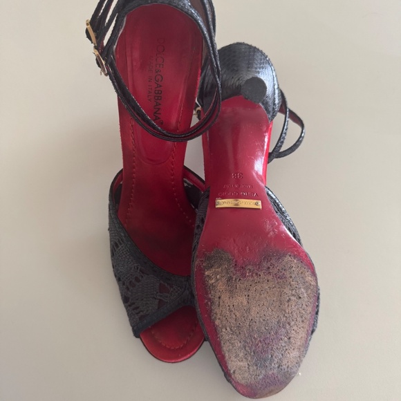 Dolce & Gabbana Vintage Heels - Picture 3 of 7